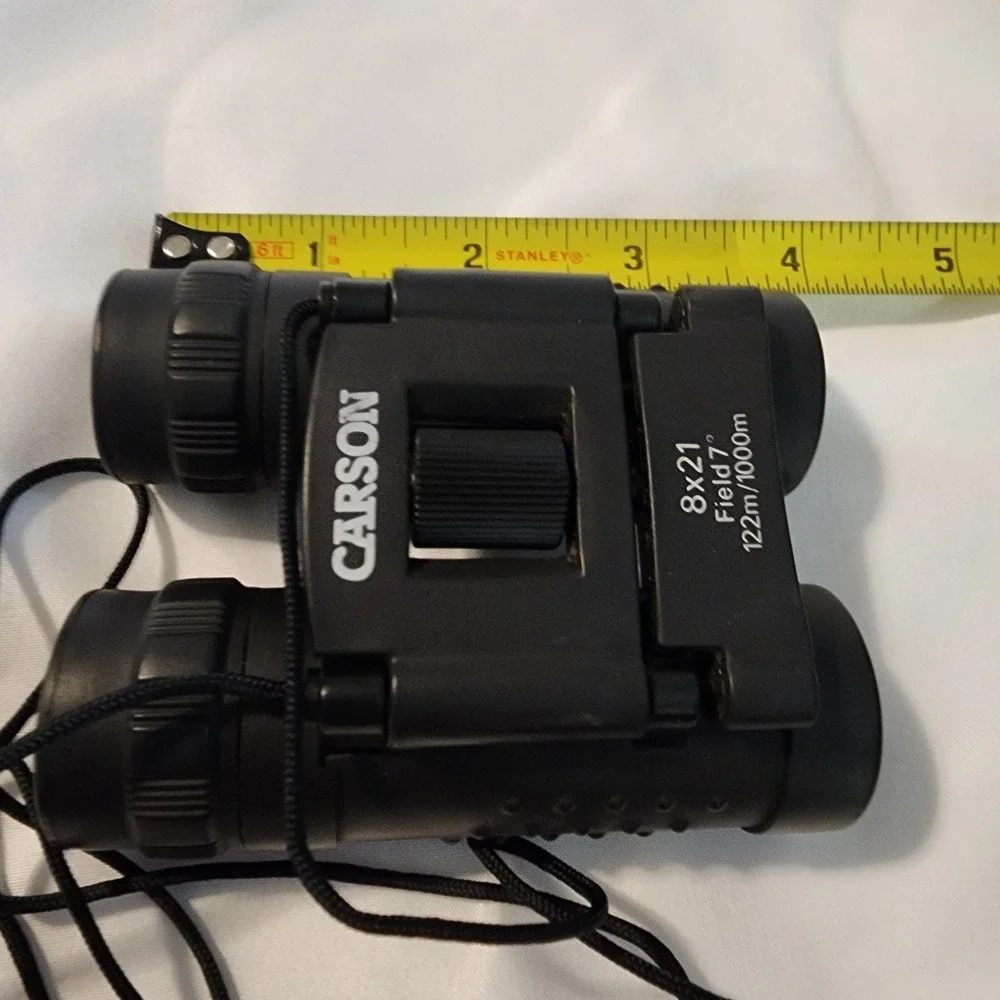 Carson Binoculars 8x21 Field 7 392FT‎ At 1000 Yards With Soft Case
